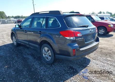2013 Subaru Outback 2.5I z USA, uszkodzony, nr VIN 4S4BRBAC8D3242599